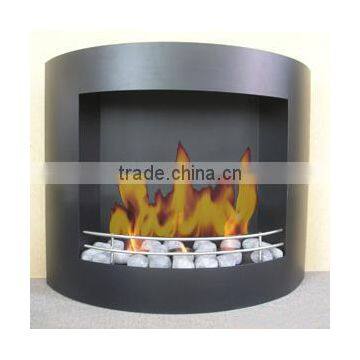 bio ethanol wall mounted fireplace