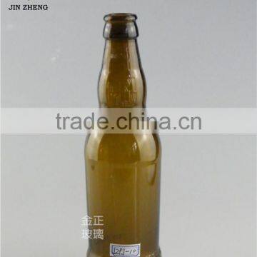 330ml amber glass inflatable beer bottle