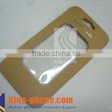 Kraft Paper Packing Boxes With Display Plastic Tray for Phone Case, Gift Paper Boxes photo-2