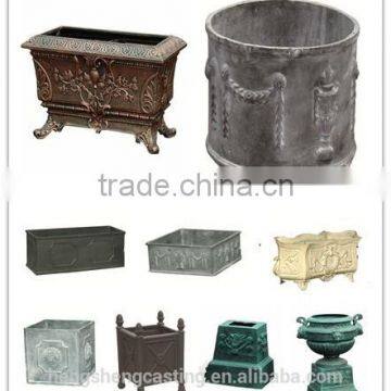 2015 New Product Antique Cast Iron Garden Planters & Plant Pots photo-4