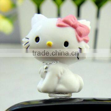 Custom cat dust plug for phone,Custom mobile phone dust plug,Dust plug for attachment