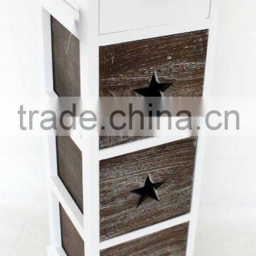 Bathroom Cabinet Chest of Drawer Paulownia Cabinet photo-6