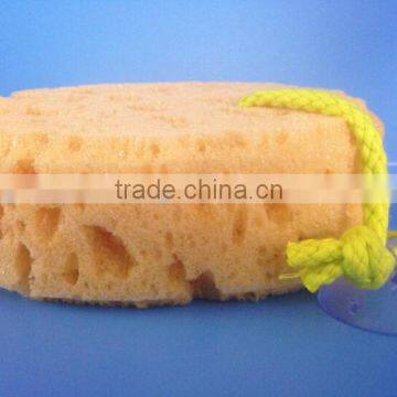 Natural seaweed bath sponge/ Algae bath sponge with a suction cup