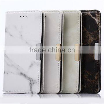 Noble design high quality marble PU card bumper/pocket cell phone case for Xiaomi