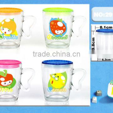 Quality goods of China houseware decal coffee glass mugs wholesale