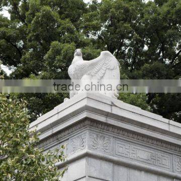 Building Decoration Marble Stone Eagle Statue photo-2