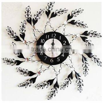 Good quality Luxury Flower Wall Clock (GZH-48)