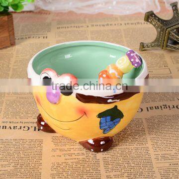 12cm Kids Cartoon Animal Bowl With Spoon photo-4