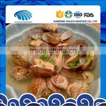 Frozen Whole Boiled Clam China Seafood