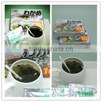 Instant delicious wakame Soup 5*5