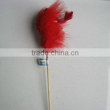 Christmas feather pick decoration JA08-J-B6176-10