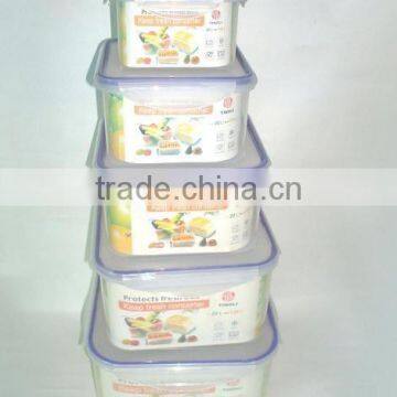 plastic food container