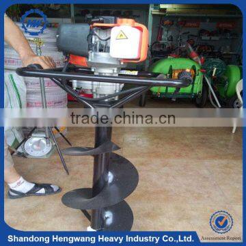 Portable Earth Digging Machines 52cc Earth Auger Tree Planting Hole Digger