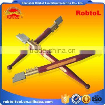 diamond glass cutter wood handle carbide wheel