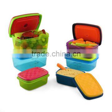 Hot Wholesale Food Container Large Capacity Plastic Leakproof Lunch Box