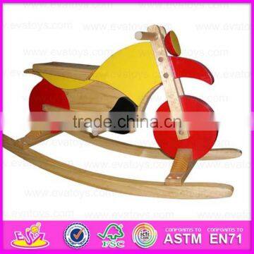 2015 Early Education Safe Wooden Rocking Horse,Colorful MDF Kids Wooden Rocking Horse,Top Quality Wooden Rocking Horse WJY-8102 photo-6