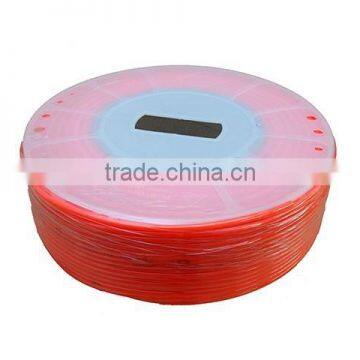 Outstanding Hardness Abrasion Resistance Nylon Air Duct 12mm*9mm Red Coiled Hose photo-2