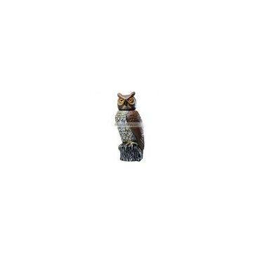 Lifelike Hand Painted Bird Scarecrow Owl Repellent