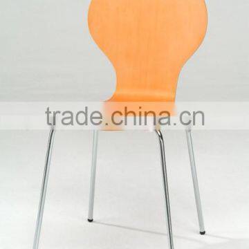 Dining Room Chair, Colorful Coffee Chair, Modern Brown Leather Dining Chair photo-5