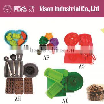 Fashion Designed Food Grade Silicone Kitchen Cooking Tools/silicone Utensils, Kitchen Necessary photo-6