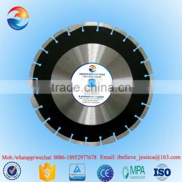 Asphalt Green concrete cutting diamond saw blades