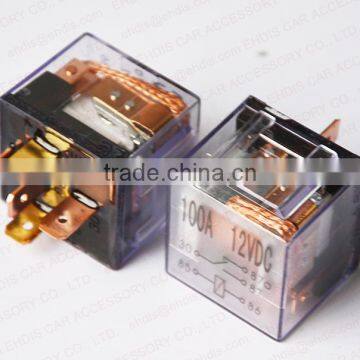 Integrate Waterproof Relay Vehicle 12Volt 100A Transparent Relay SPDT 5 Pins photo-2