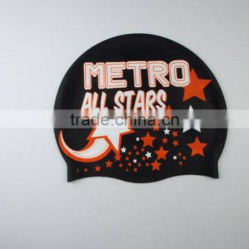 Wholesale OEM New Design Colorful Silicone Swimming Cap photo-5