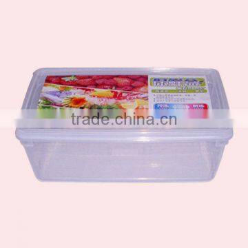 6.5L PP Plastic Multipurpose Clear Food Box