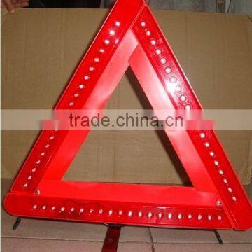 Led traffic warning triangle with E-mark warning triangle