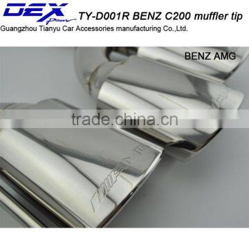 Best Price High Quality Car Part Tuning B-enz Amg C200 Exhaust Muffler Tip photo-2