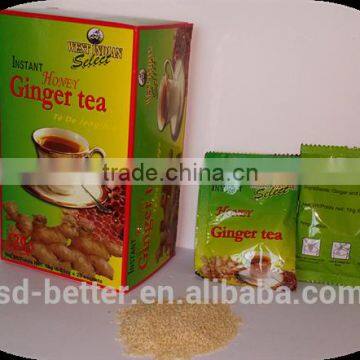 Pure Natural All Flavor Super Instant Ginger Tea With Honey/honey ginger tea