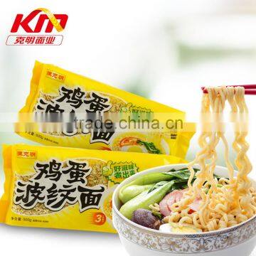 Best Taste Low Fat Non Fried Wavy Egg Rugs Noodle in China photo-2