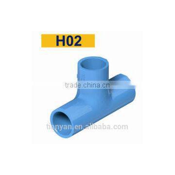 TY High Quality TIS PVC Water Supply Pipes & Fitting EQUAL TEE Eco-friendly Cheap Price Full Size Factory Price List Discount photo-2
