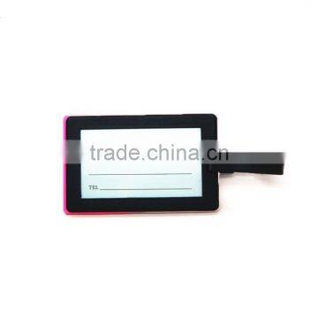 OEM Factory Supply Travel Accessories Soft Pvc Rubber Luggage Tag photo-2