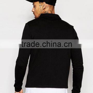 Cut & Sew Leather Stripe Jacket photo-2