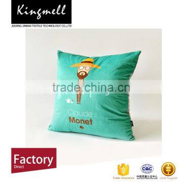 Printed Velvet Cushion Covers Office Chair Back Support Cushion Covers photo-4