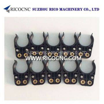 Black BT30 Tool Holder Forks BT Tool Clips ATC Tool Grippers for CNC Router Machine