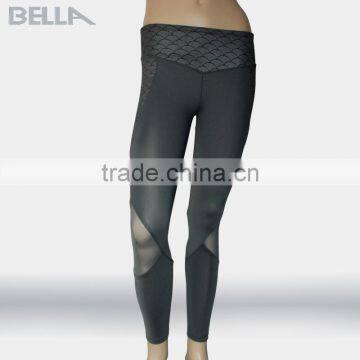 OEM service women grey outdoor activity pants women gym leggings