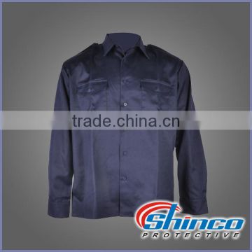 Shinco wholesale cotton polyester security guard uniform color