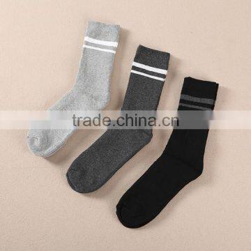 business autumn clean color tube men socks with cotton