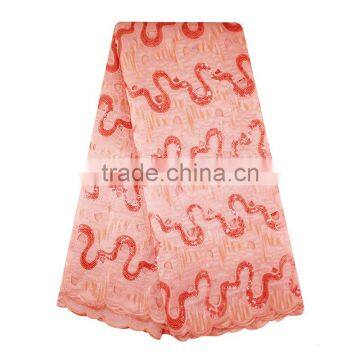 2017 Custom African Dashiki Shirts Organza Lace For African Clothes photo-3