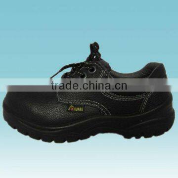 Work Boots Industrial Safety Shoes Black Leather Safety Shoes Steel Toe photo-2