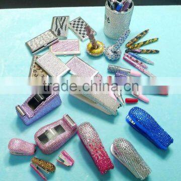 Colorful Love Heart Shape Self-adhesive Acrylic Rhinestone Sticker,Crystal Rhinestone Sticker photo-5