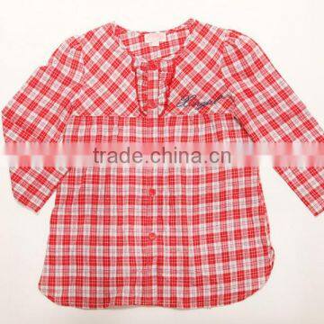 R&H long sleeve plain China manufacturer toddler shirts