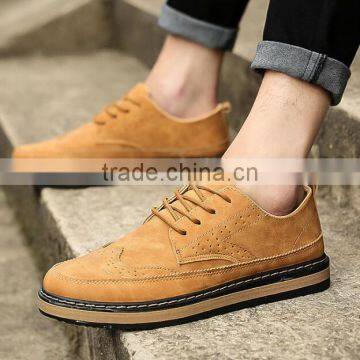 Zm35546a Latest Design Men Leather Shoes Spring Casual Lace up Shoes photo-5
