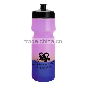 USA Made 24 oz Color Change Bike Bottle - Changes Color With Ice Cold Liquids, BPA-free and Comes With Your Logo photo-5