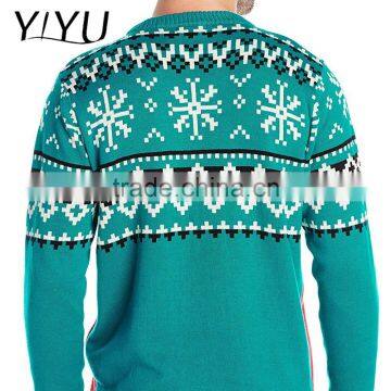 Custom Men's Fairisle Kitty Ugly Christmas Sweater photo-4