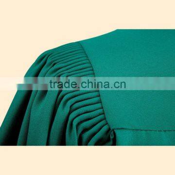 Premium Green Masters Graduation Gown photo-3