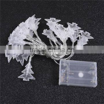 PVC LED String Fairy Lights Christmas Wedding Party Decor Transparent Clear Christmas Tree 2.5m Long photo-2