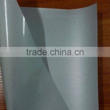 Manufacture for Silver Silk Screen Printing Hot Melt Glue Backside Reflective Film for Logo photo-2